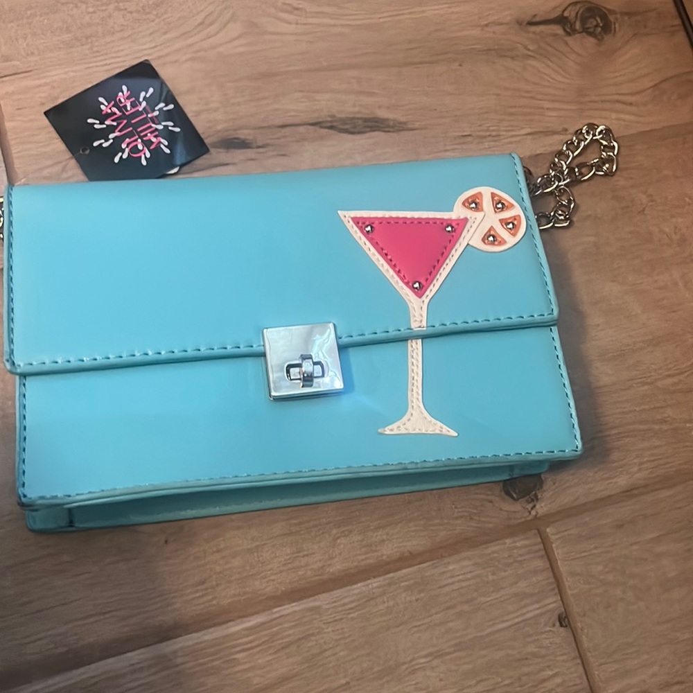 Blue summer bag